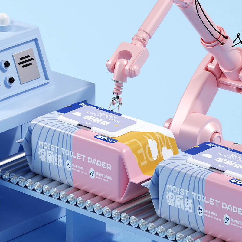 New 80 piece wet toilet paper from Xinyue Collection