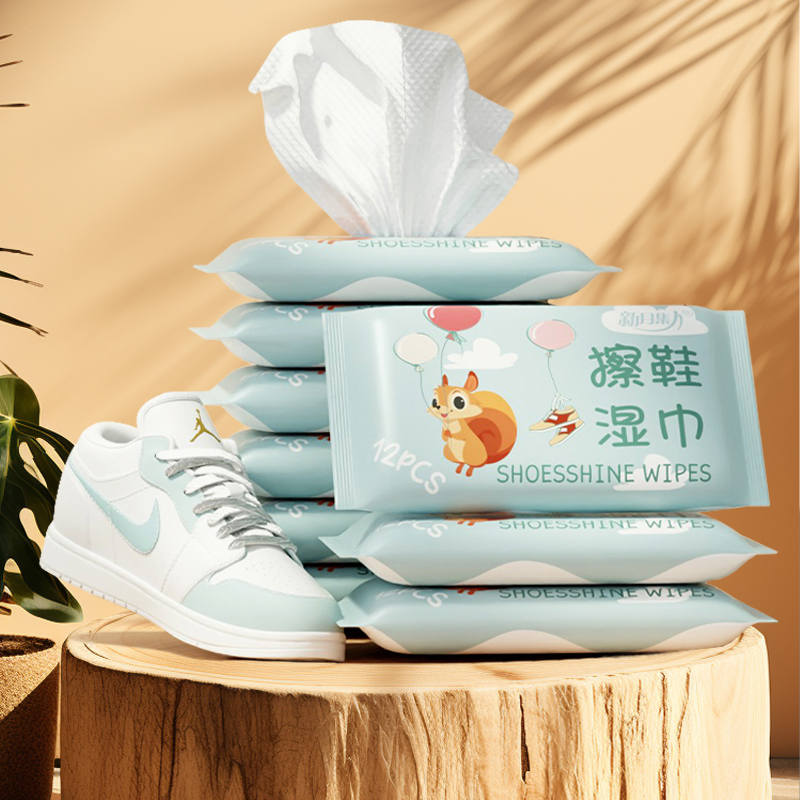 Squirrel style shoe polish 12 pieces