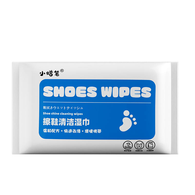 12 pieces of Crayon Shoe Wipes