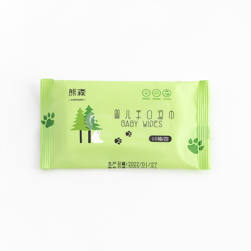Xiong Sen Baby Wet Wipes 10 Pack