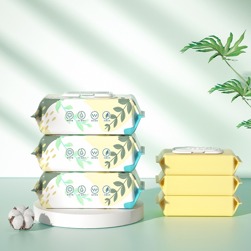 Crayon baby hand and mouth wet wipes